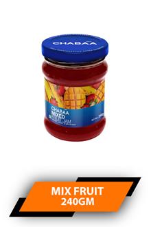 Chabaa Mix Fruit Jam 240gm